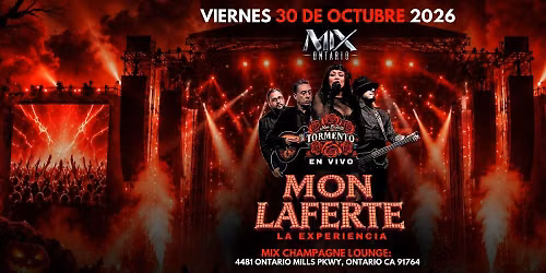 La Experiencia MON LAFERTE con Tormento en Ontario!