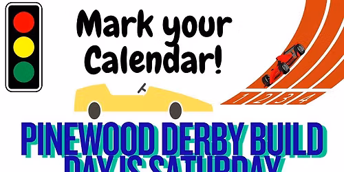 Pinewood Derby Build Day