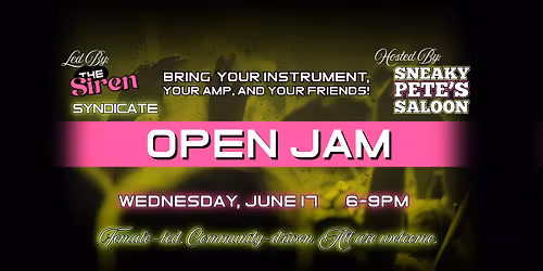 Siren Syndicate Open Jam