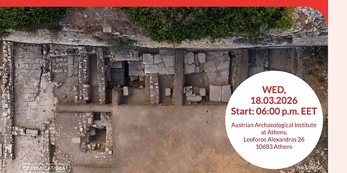 Martin SEYER (Vienna) The sanctuary of Zeus in Limyra and its relationship to Athens