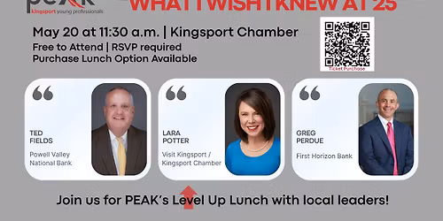 PEAK Level Up Lunch | What I Wish I Knew at 25
