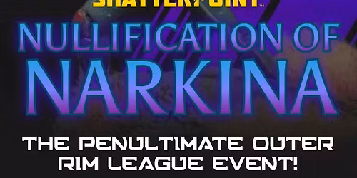 Shatterpoint at the Arena - Nullification of Narkina!