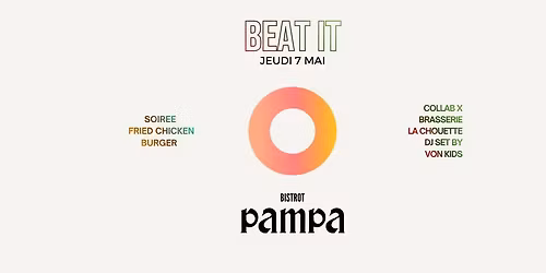 SOIREE FRIED CHICKEN BURGER X LA CHOUETTE X VON KIDS