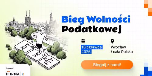 Bieg Wolno\u015bci Podatkowej | Wroc\u0142aw i ca\u0142a Polska | Pierwsza edycja 2026
