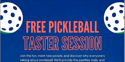 Pickleball taster session