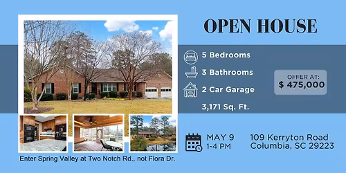 Spring Valley Open House | Peaceful One Level Living