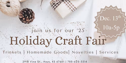 2025 Holiday Craft Fair