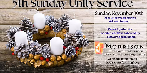 5th Sunday Advent Unity Service