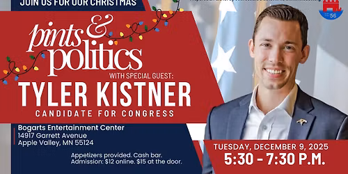 December Pints and Politics Happy Hour