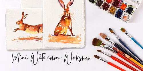 Hare Mini Watercolour Workshop.