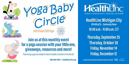Yoga Baby Circle -HealthLinc Michigan City