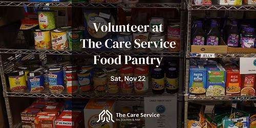 Volunteer at The Care Service Food Pantry