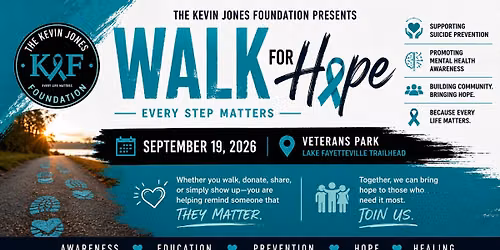 Walk For Hope 2026 | Suicide Prevention & Mental Health Awareness