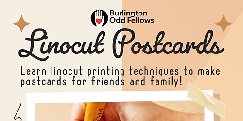 Linocut Postcard Workshop