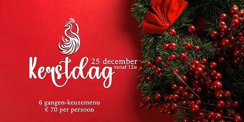 \ud83c\udf85\ud83c\udffb Kerstdag bij Peacock\u2019s Beveren \u2013 25 december \ud83e\udd8c*