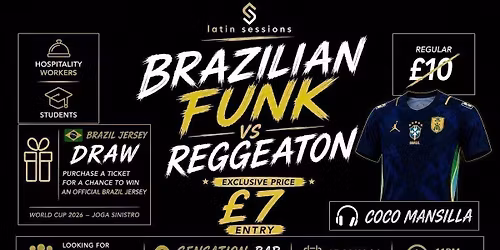 Latin Session #1 : REGGEATON VS BRAZILIAN FUNK 