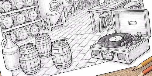 Color ~ Drink ~ Yap & Vinyl Night