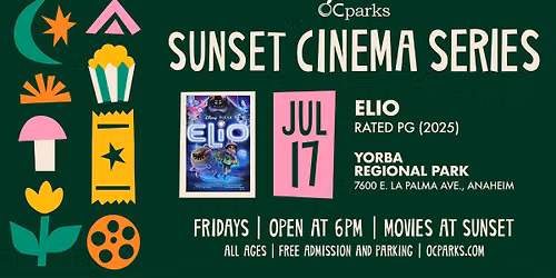 Elio: 2026 OC Parks Sunset Cinema Series