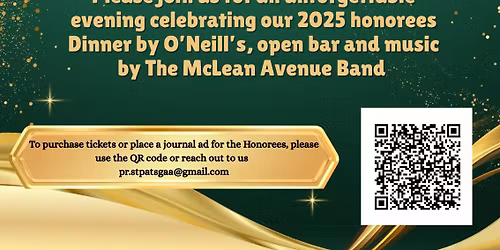 2025 St. Patrick\u2019s Dinner Dance