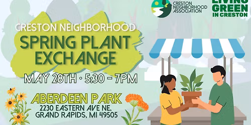 Creston Neighborhood Spring Plant Exchange