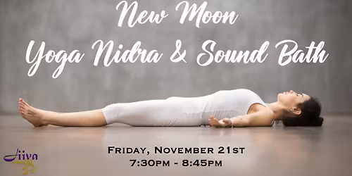 New Moon Yoga Nidra & Sound Bath