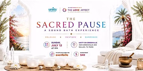 Sound Bath for Release, Rest & Renewal