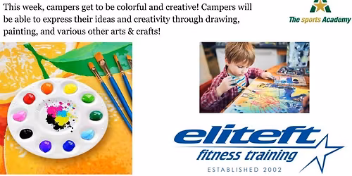 School's Out FUN Camp- Artistic Week