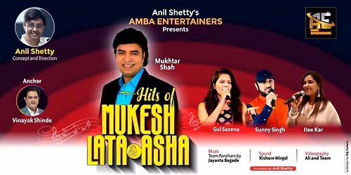 HITS OF MUKESH, LATA & ASHA