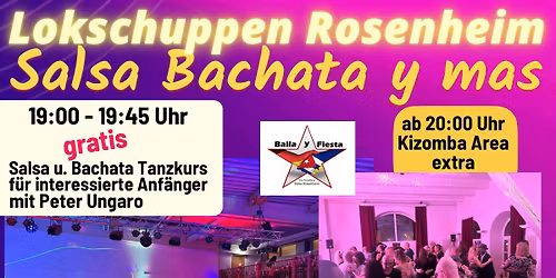 Lokschuppen Rosenheim - Salsa Bachata y mas