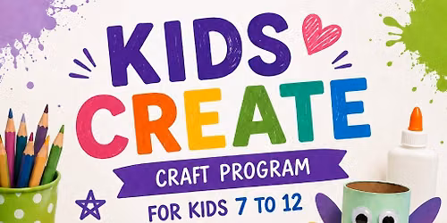 Kids Tech Time (ages 7 to 12)