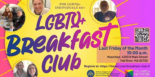 Aging Well: Senior LGBTQ+ Breakfast Club in Fall River, Mass.!