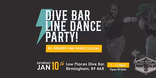 Saturday Night Dive Bar Line Dance Social | BIRMINGHAM