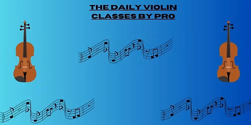 The daily violin classes by pro
