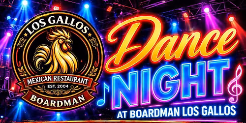 Wednesday Oct. 7th Dance Night at Boardman Los Gallos with John Reese and Backbeat.