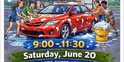Seeds of Hope Food Bank Car Wash Fundraiser 
