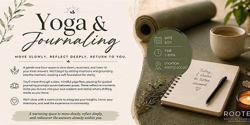 Yoga & Journaling Workshop