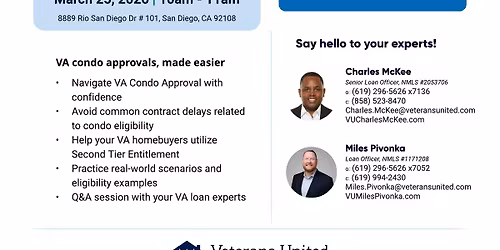 Realtor Refresher: VA Condo Approval and Secondary Entitlement