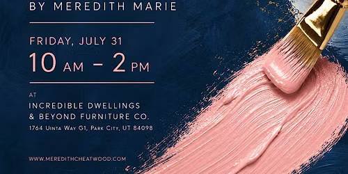 Live Painting with Meredith Marie | Tectonic Uplift Exhibition
