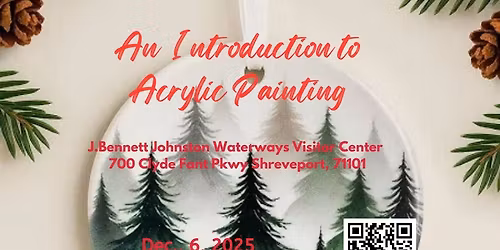 An Introduction to Acrylic Painting-Christmas Ornaments 