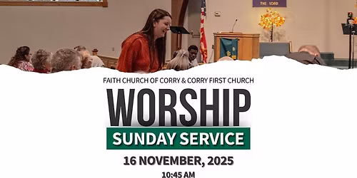 Combined Service at Faith Church of Corry