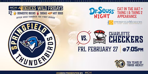 Springfield Thunderbirds v. Charlotte Checkers