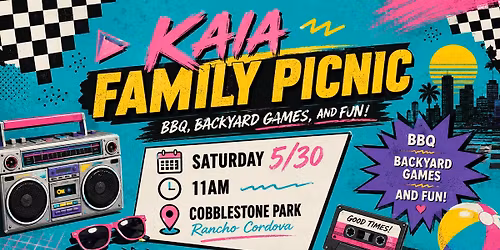 Kaia Family Picnic & End-of-BRIK Celebration!