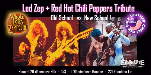 Hommage Led Zep et RHCP @ l'H\u00e9mi (20\/12\/25) 