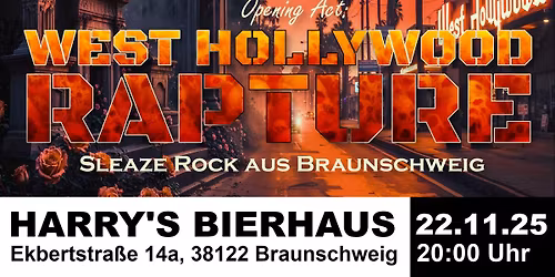 Krachomantik, special guest: West Hollywood Rapture