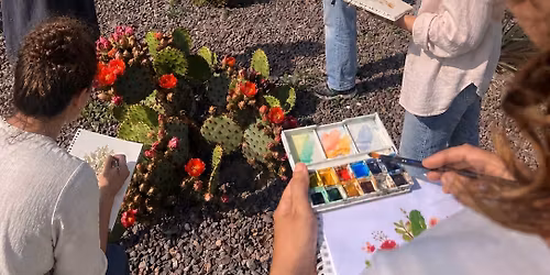 Botanical sketching & watercolor workshop \ud83c\udf31\ud83c\udfa8\ud83d\udd8c\ufe0f