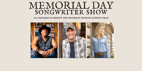 Memorial Day Songwriter Show