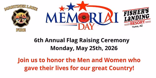 Memorial Day Flag Raising Ceremony