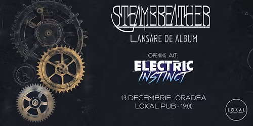 Steambreather – Lansare album „Engines of Fate” @ Lokal