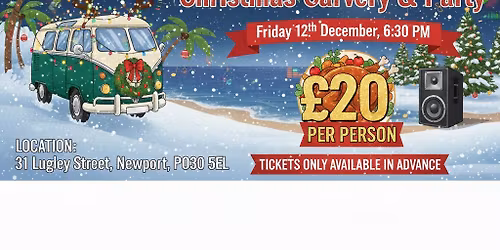 Isle of Wight Dubbers Christmas Carvery & Party Featuring Oly From The Ohmz