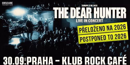 THE DEAR HUNTER - Praha